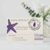 RSVP-instapkaart naar Saint Lucia Kaart (Staand voorkant)