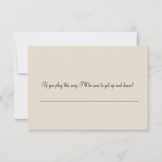 RSVP-instapkaart naar Saint Lucia Kaart (Achterkant)