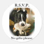 RSVP Invitation stickers (Voorkant)