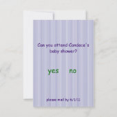 RSVP KAART (Achterkant)