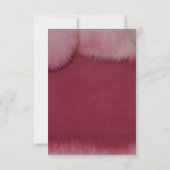 RSVP-KAART | Elegante Bloemen Rustiek Boho Roos Kr RSVP Kaartje (Achterkant)