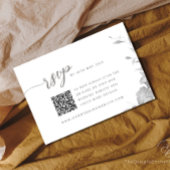 RSVP-kaart Huwelijksreactie Kaart Boho Floral