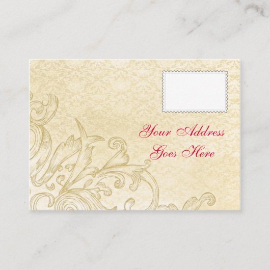 RSVP-kaart Informatiekaartje (Voorkant)