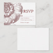  RSVP-kaart Informatiekaartje (Voorkant / Achterkant)