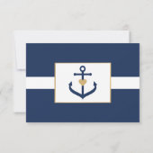 RSVP-kaart met nichtthema - RSVP-kaart voor bruilo RSVP Kaartje (Achterkant)