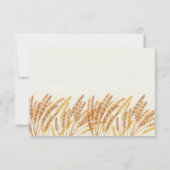 RSVP-kaart met Red Barn Wedding RSVP (Achterkant)