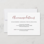 RSVP-kaart met roze Gold Weddenschap RSVP Kaartje (Voorkant)