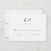 RSVP-kaart Notitiekaartje (Voorkant)