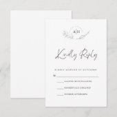 RSVP-kaart RSVP Kaartje (Voorkant / Achterkant)