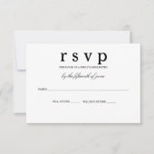 RSVP-kaart RSVP Kaartje (Voorkant)