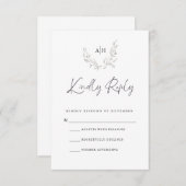 RSVP-kaart RSVP Kaartje (Voorkant / Achterkant)