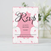 Rsvp-kaart RSVP Kaartje (Staand voorkant)