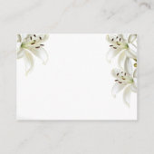 RSVP-kaart Sjabloon (Achterkant)