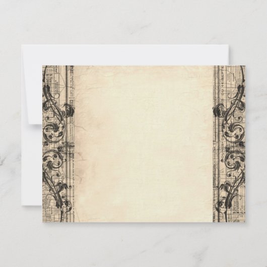  RSVP-kaart Sjabloon (Achterkant)