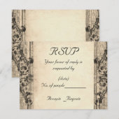 RSVP-kaart Sjabloon (Voorkant / Achterkant)