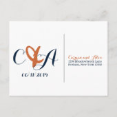 RSVP-kaart Uitnodiging Briefkaart (Achterkant)