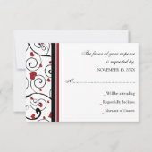 RSVP-kaart van valentijn RSVP Kaartje (Voorkant)