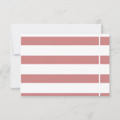 RSVP-Kaart voor basisbruiloft RSVP Kaartje (Achterkant)