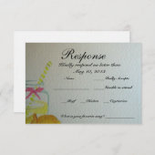 RSVP-kaart voor bruiloft RSVP Kaartje (Voorkant / Achterkant)