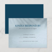 RSVP-kaart voor elementair water en ijs RSVP Kaartje (Voorkant / Achterkant)