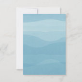 RSVP-kaart voor het uitnodigen van een bruiloft RSVP Kaartje (Achterkant)