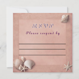 RSVP-kaart voor huwelijk