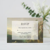RSVP-kaart voor interlandschap RSVP Kaartje (Staand voorkant)