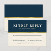 RSVP-kaart voor jaarlijkse evaluatie van clients RSVP Kaartje (Voorkant / Achterkant)