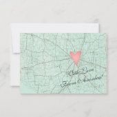 RSVP-kaart voor kofferreizen RSVP Kaartje (Achterkant)