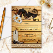 RSVP-kaart voor Westerne paarden uit Oostenrijk Kaart