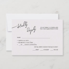 RSVP Kaarten Boho-chique bruiloft, pastel kleuren.