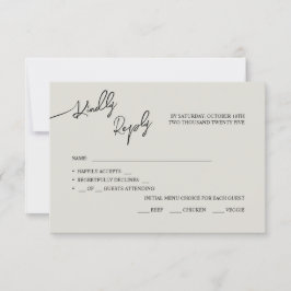 RSVP Kaarten Boho-chique bruiloft, pastel kleuren. Kaartje