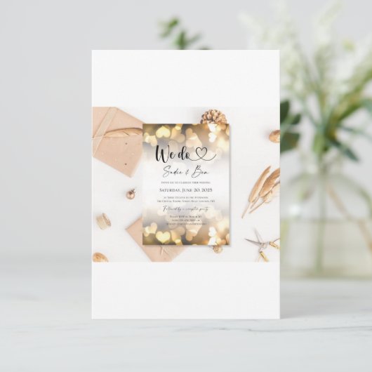 RSVP-kaarten RSVP Kaartje (Staand voorkant)