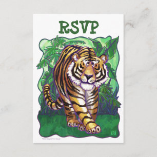 RSVP-kaarten van het Tijgerpartijcentrum RSVP Kaartje