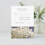 RSVP-kaarten van Navy Baby's RSVP Kaartje (Staand voorkant)