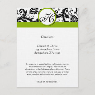 RSVP-kaarten - Vereis de 5 x 7 grootteinnovatie Informatiekaartje