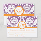 RSVP-kaarten - Vereis de 5 x 7 grootteinnovatie RSVP Kaartje (Voorkant / Achterkant)