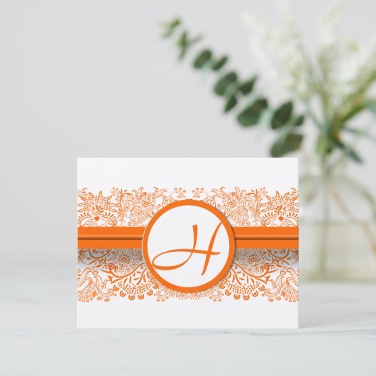 RSVP-kaarten - Vereis de 5 x 7 grootteinnovatie RSVP Kaartje (Staand voorkant)