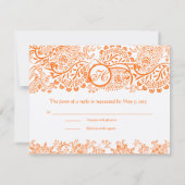 RSVP-kaarten - Vereis de 5 x 7 grootteinnovatie RSVP Kaartje (Achterkant)