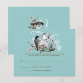 RSVP-kaarten - vereisen de 5 x 7 grootte uitnodigi Kaart (Voorkant / Achterkant)