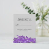 RSVP-Kaarten voor bruiloft of Kaarten voor weddens RSVP Kaartje (Staand voorkant)