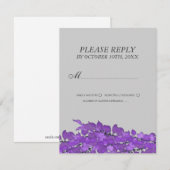 RSVP-Kaarten voor bruiloft of Kaarten voor weddens RSVP Kaartje (Voorkant / Achterkant)