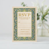 RSVP-kaarten voor bruiloft | Verlicht Collectie tu RSVP Kaartje (Staand voorkant)