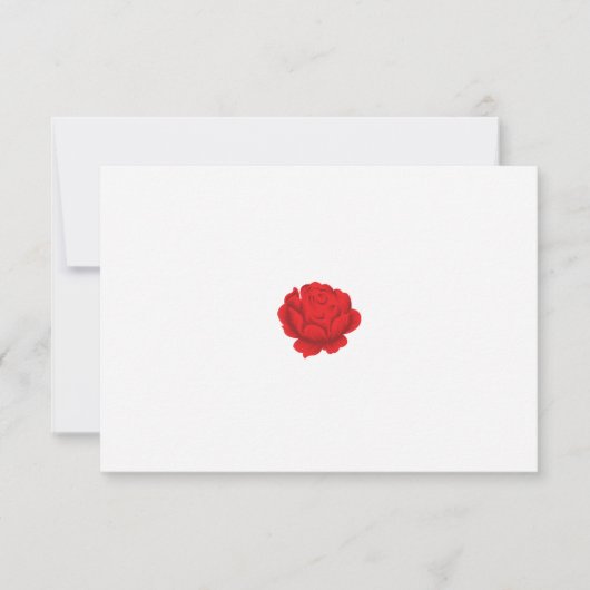 RSVP-kaarten voor bruiloften RSVP Kaartje (Voorkant)