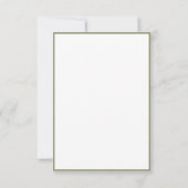 RSVP kaarten voor de bruiloft. (Achterkant)