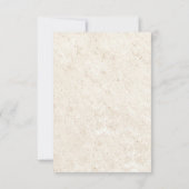 Rsvp-kaarten voor elke bruiloft RSVP kaartje (Achterkant)