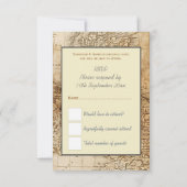 RSVP-kaarten voor reizigers RSVP Kaartje (Achterkant)