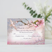 RSVP-kaarten voor uitnodigingen (Staand voorkant)