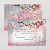 RSVP-kaarten voor uitnodigingen (Voorkant / Achterkant)