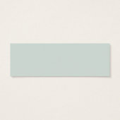 RSVP-kaarten voor Violet & Sage Weddenschap Mini Visitekaartjes (Achterkant)